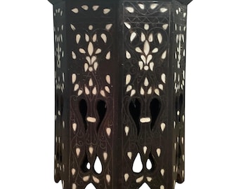 Early 19th Century Moorish Octagonal Tabouret Table with Decorative Elements