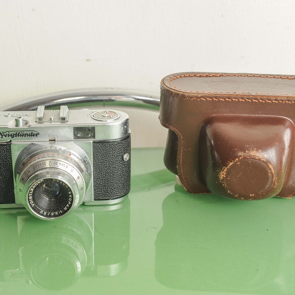 Voigtländer VITO B 35mm Film Rangefinder Camera with Voigtländer Colour-Skopar 50mm F3.5 & Prontor-SVS Shutter With Original Case Germany