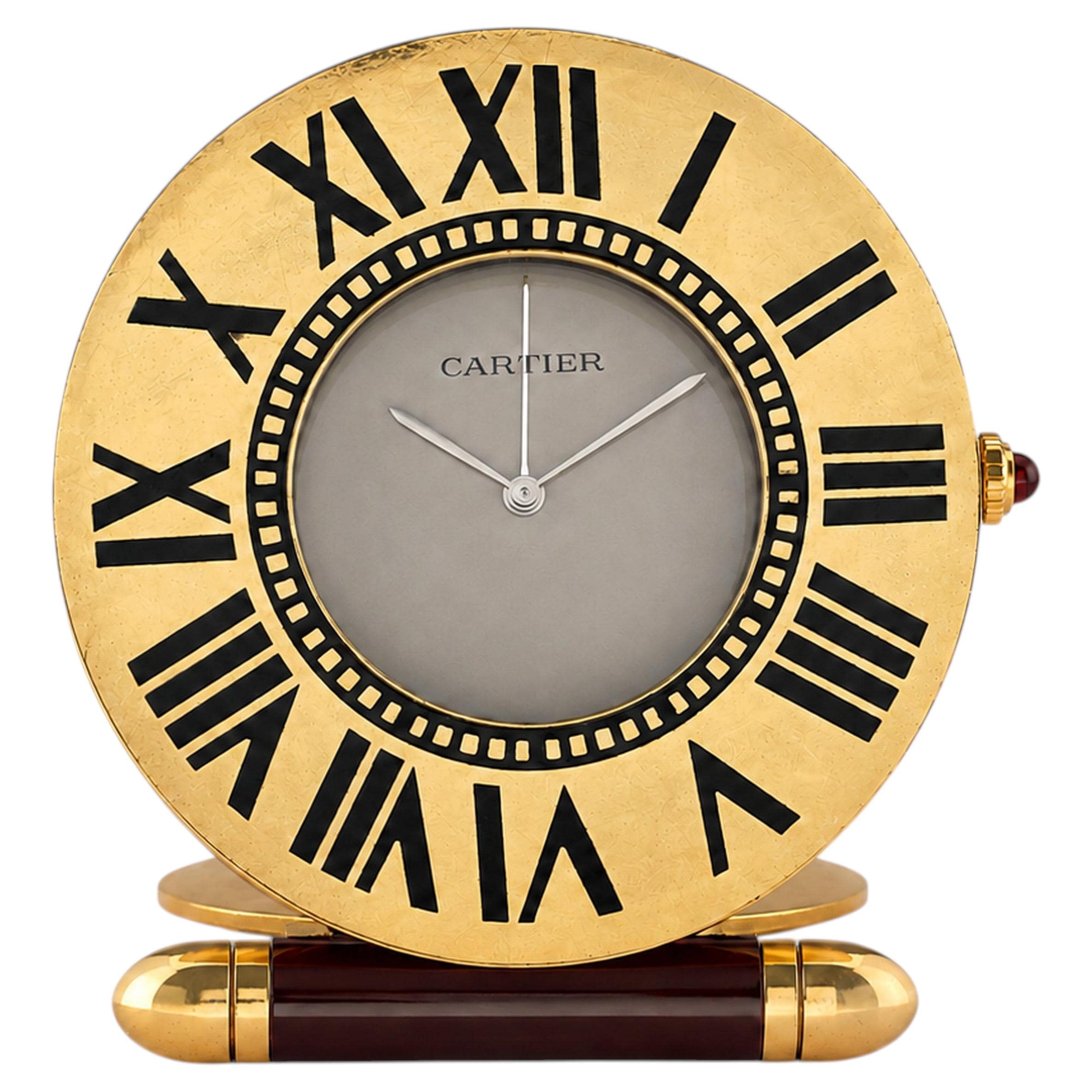 Vintage Cartier Clock - Etsy