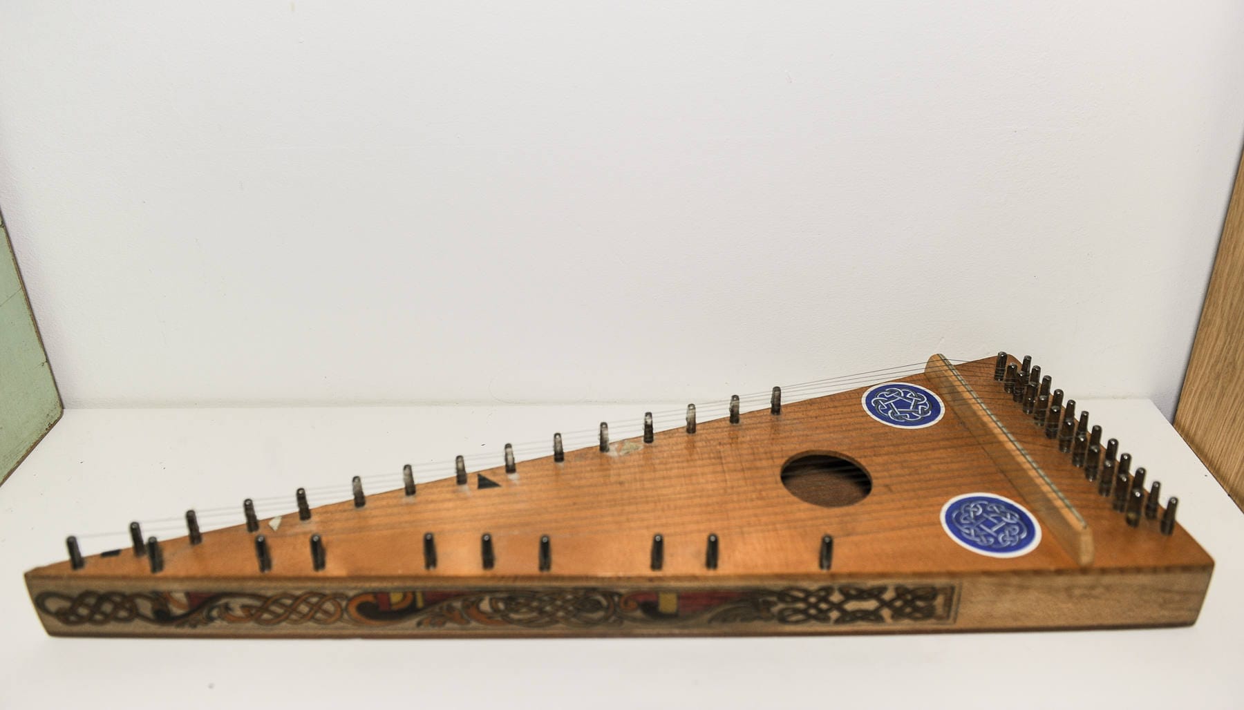 Bowed Psaltery Musical Instrument of Celtic Design with Well Etsy