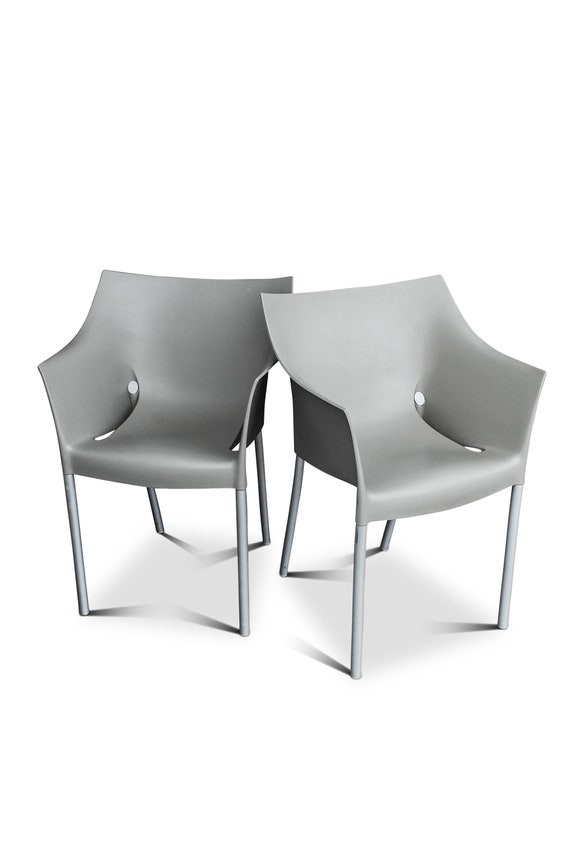 Philippe Starck Dr. No-stoel, grijze polypropyleen Kartell