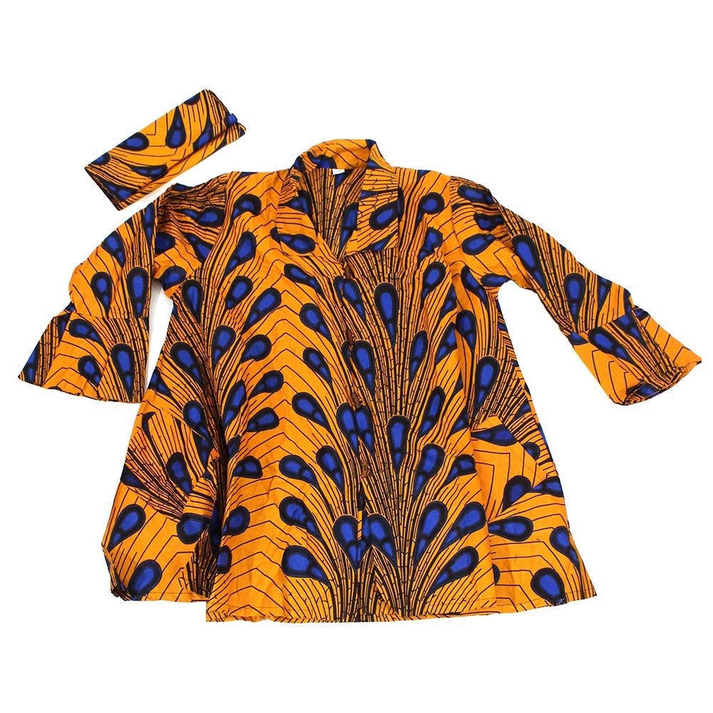Umbrella Jacket African Print
