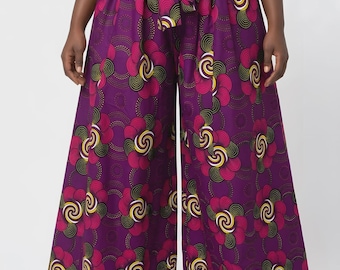 Palazzo African Print Pants