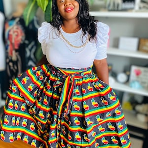 Short Ankara Skirt Etsy Canada