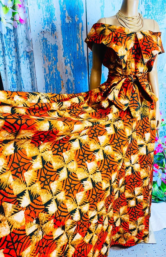 Tie Dye Off the Shoulder Dress