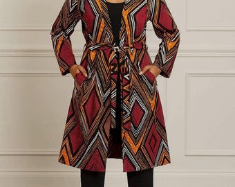 Ankara Mid Length Kimono