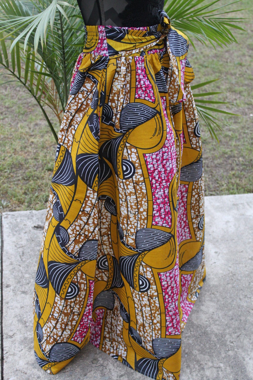 ankara maxi skirts designs