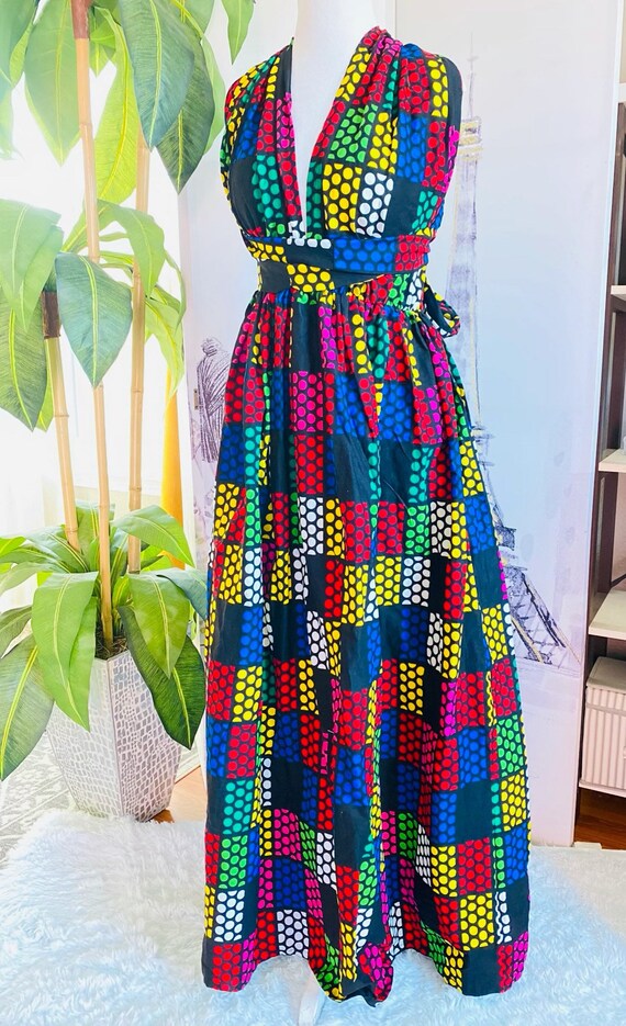 Multi-Way Infinity Ankara Dress