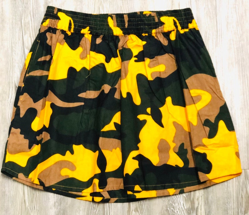 Camouflage Shorts with pockets