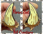 Horn Pin Set by NA Creations