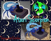 Atari Scorpion Sticker *Transparent* By NRW Artz