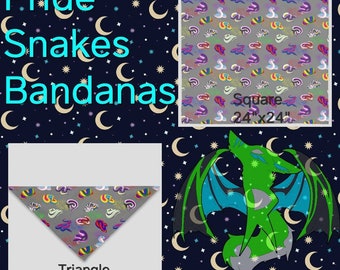 Pride Snakes Bandanas