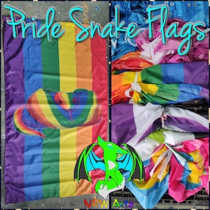 Pride Snakes Flags