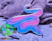 Pride Snake - Burton's Bi Pin by NRW Artz