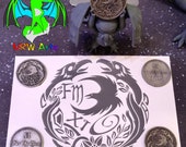 Pewter Coin By NRW Artz