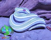 Pride Snake - Agender Boa Pin by NRW Artz