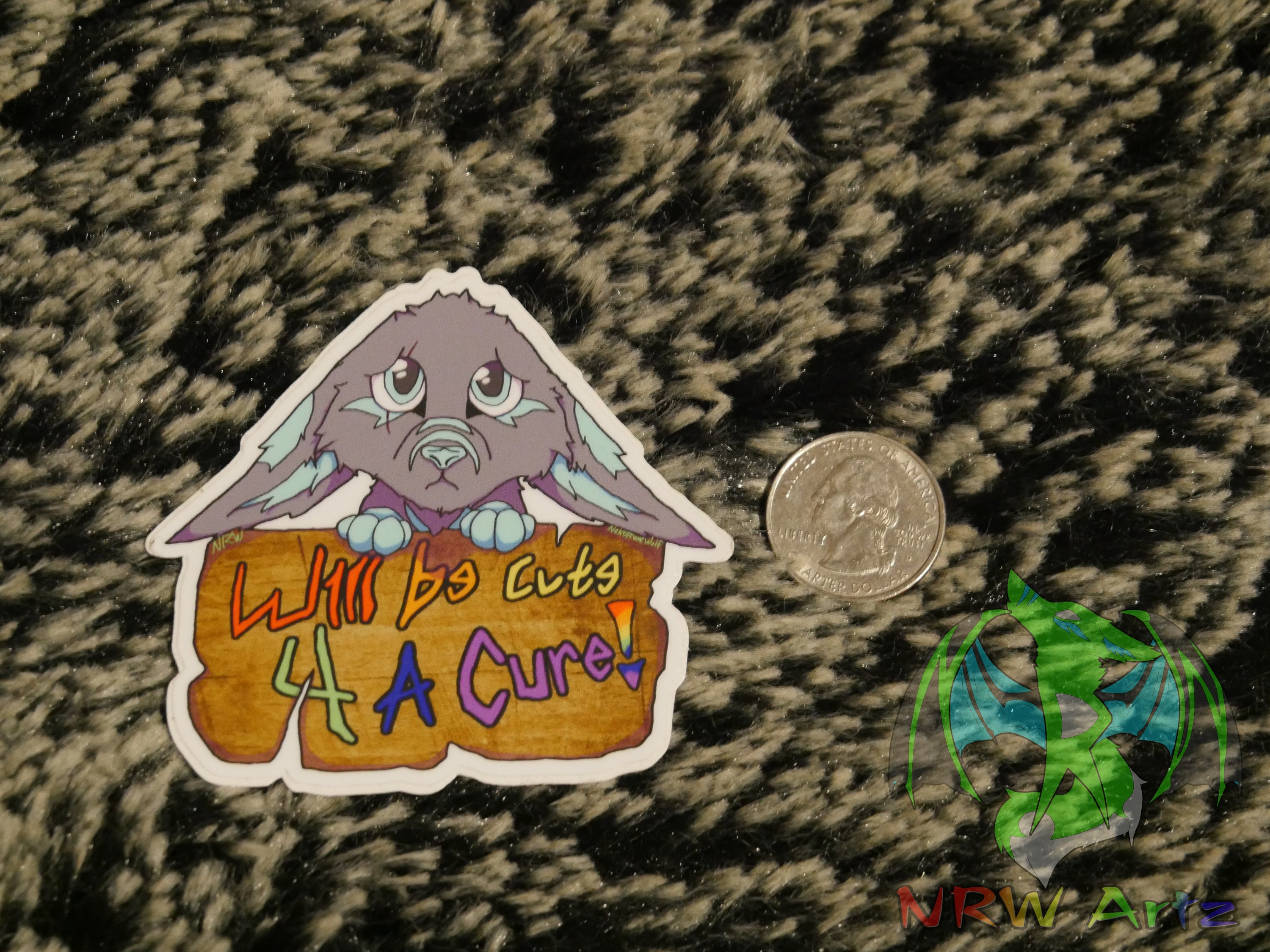 thumbnail interactive-video image 1 of The Cure Sticker Vinyl Decal – Goth Rock 2 X 7 Inches 1 of 4