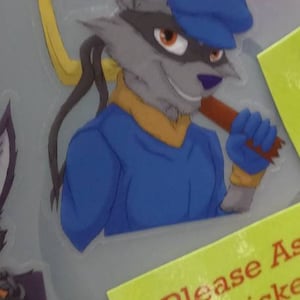 Sly Cooper Sticker *Transparent* By NRW Artz