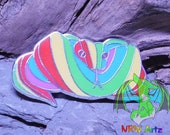 Pride Snake - Rainboa Pin by NRW Artz