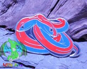 Pride Snake - Poly King Pin by NRW Artz