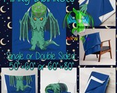Cthulhu'S D20 Minky Blankets