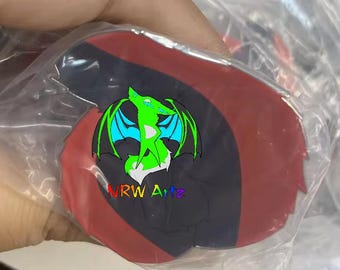 Lewd Booty Pin - Red by NRW Artz