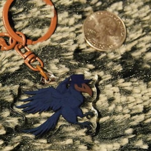 Plague Doc Raven Keychain By NRW Artz