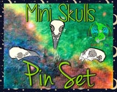 Skull Mini Pin Set by NRW Artz