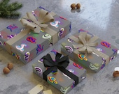 Pride Snakes Eco-Friendly Wrapping Paper Roll