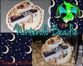 Nintendo Beardie Sticker *Transparent* By NRW Artz