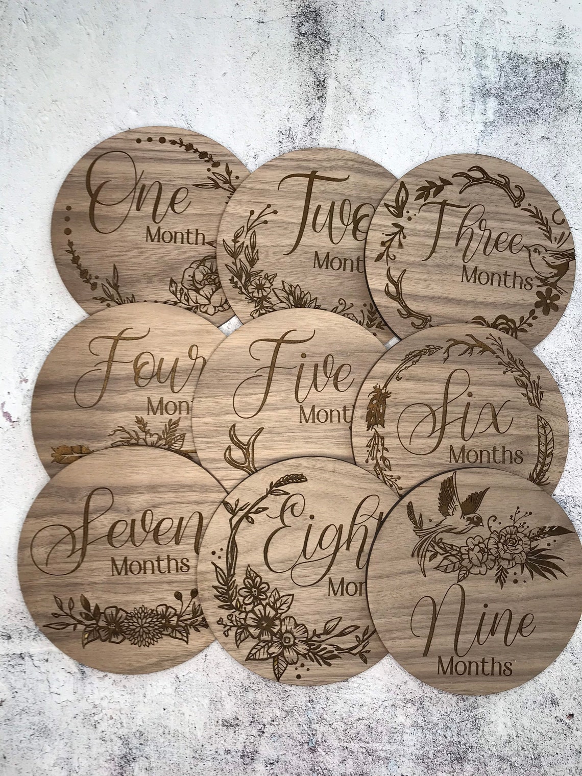 Free Free 228 Baby Milestone Cards Svg SVG PNG EPS DXF File