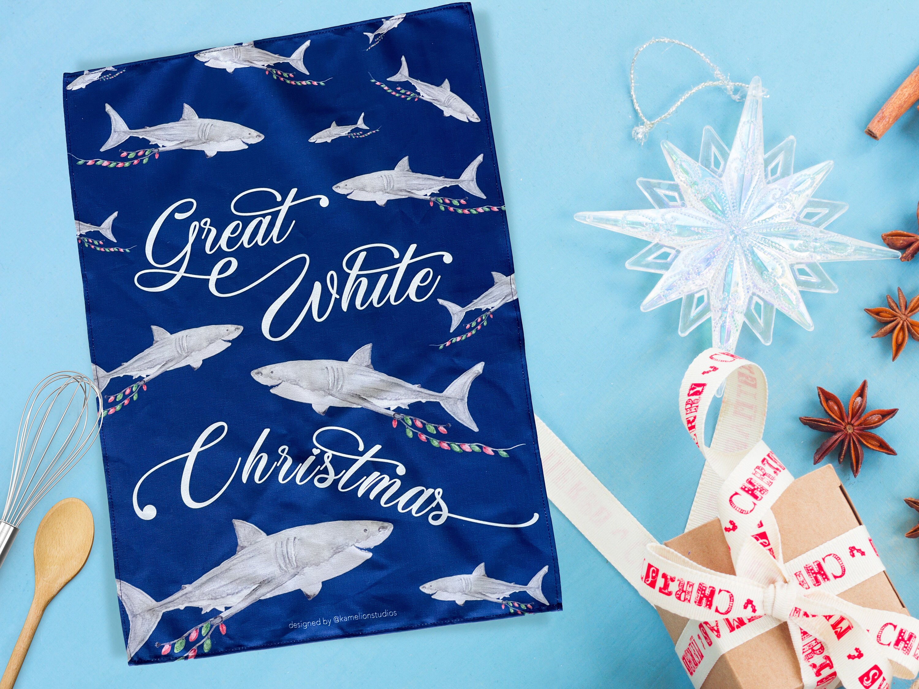 Christmas Tea Towel Multi Pack for the Kitchen Gift for Her Etsy