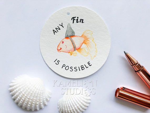 pix Gold Fish Puns etsy