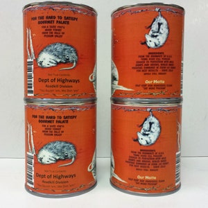 4-pack of Creamed Possum Garnished With Sweet 'taters and Coon Fat ...