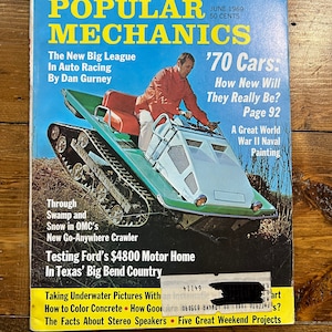 Popular Science Magazine June 1969