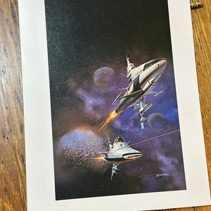 Boris Vallejo Mounted Print - Gateway - 1978