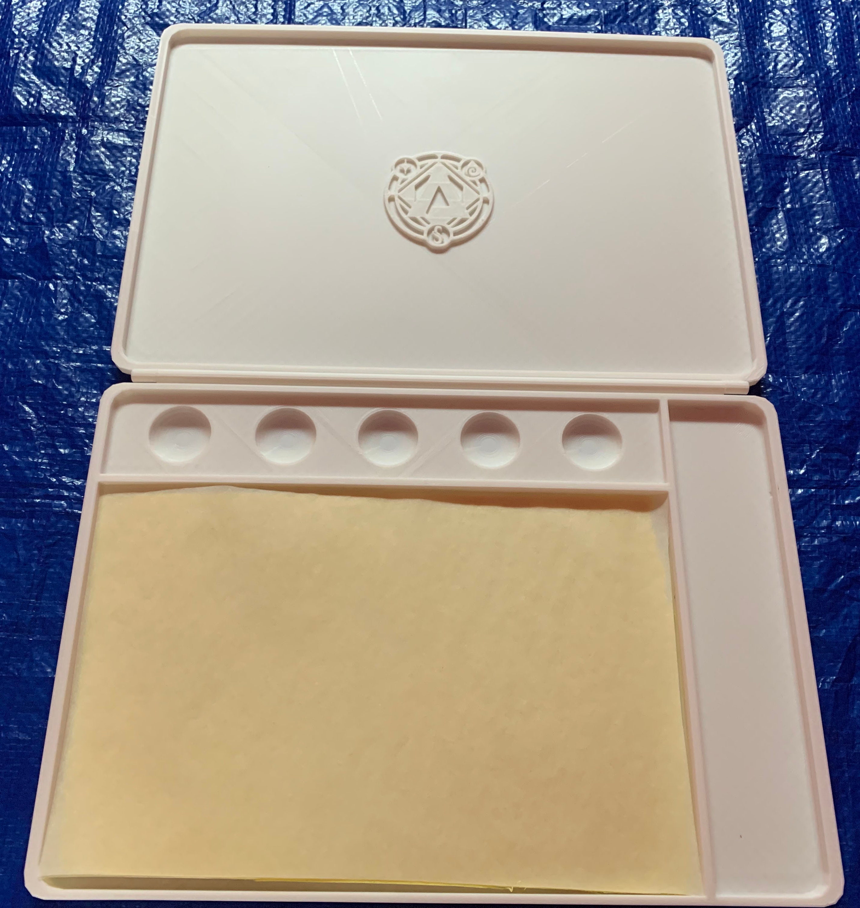 3D Printed XL Wet Palette (includes 2 Wet Palette Sheets and 1 ...