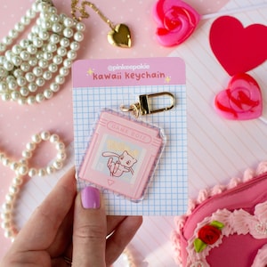 Acrylic Mew Cartridge Keychain