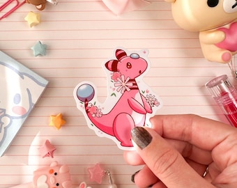 Ultra Glossy Shiny Sakura Ampharos Vinyl Sticker