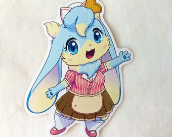 Sofu Sticker - Furry Chibi Rabbit Stickers