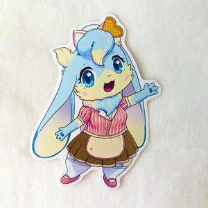 Sofu Sticker - Furry Chibi Rabbit Stickers