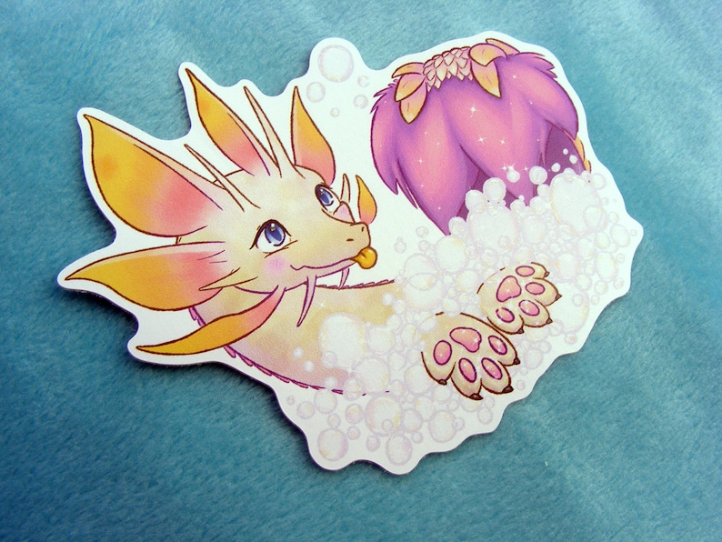 Mizutsune Sticker Monster Hunter Tamamitsune Eco Paper/Vinyl Stickers image 3