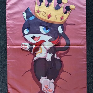 Black Cat Mini Dakimakura / Pillow Cover image 3