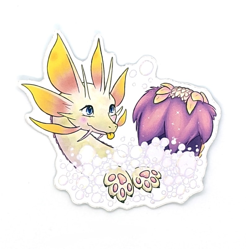 Mizutsune Sticker Monster Hunter Tamamitsune Eco Paper/Vinyl Stickers image 1