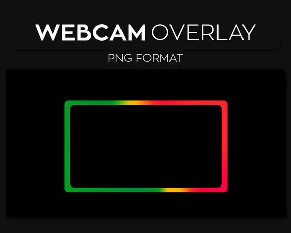 Webcam Frame Overlay Webcam Border Custom Twitch Streamlabs Etsy Webcam Frame Overlay Webcam Border Custom Twitch Streamlabs Etsy