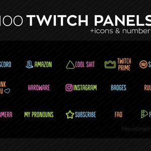 Amazon wishlist twitch panel