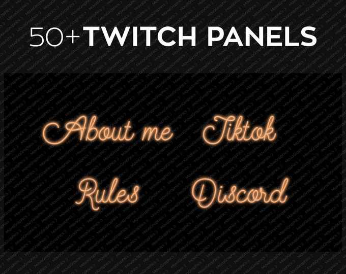 [TWITCH] Panels