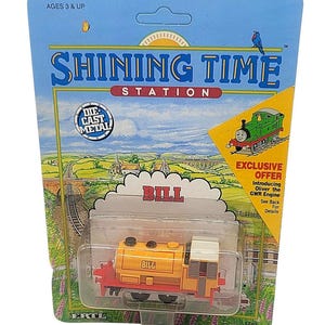 NEW Vtg 1992 Ertl Die-Cast Metal Thomas Shining Time Station Bill Engine Train
