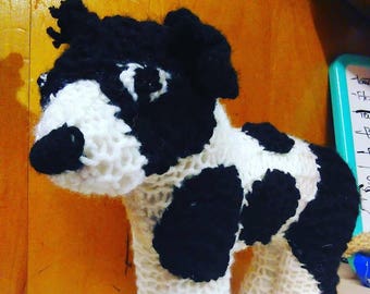 Custom Knitted Dog
