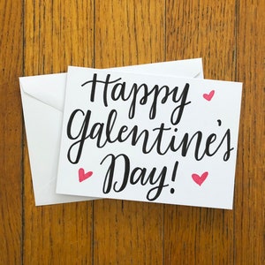 Galentine&#39;s Day Card // Individual Card or Set of 4 // Parks and Rec Quote Card